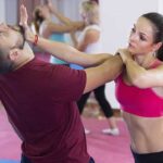 self-gallery3 a man and woman practising self defence
